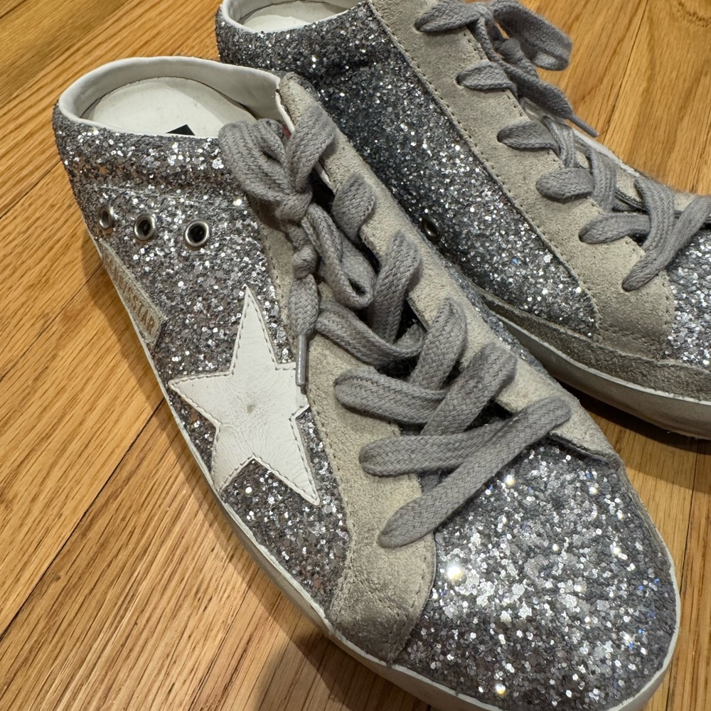 Golden Goose Glitter Star Sneakers